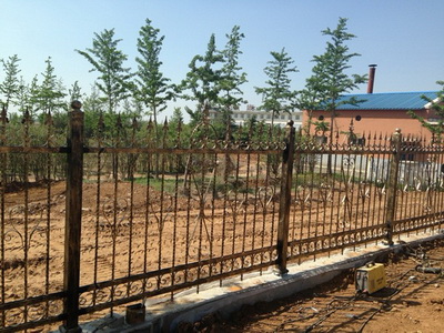 杏坛新型院墙铁艺护栏