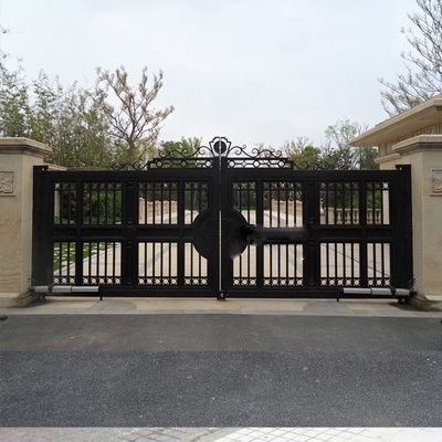 平洲现代式铁艺庭院大门